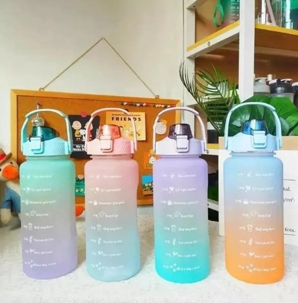 Botella Termo De Agua Motivacional 2 Lit 1