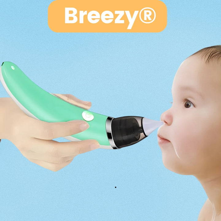 Breezy® Aspirador Nasal Portátil para Bebés ¡Ayuda a tu bebé a respirar libremente en segundos! 🔥