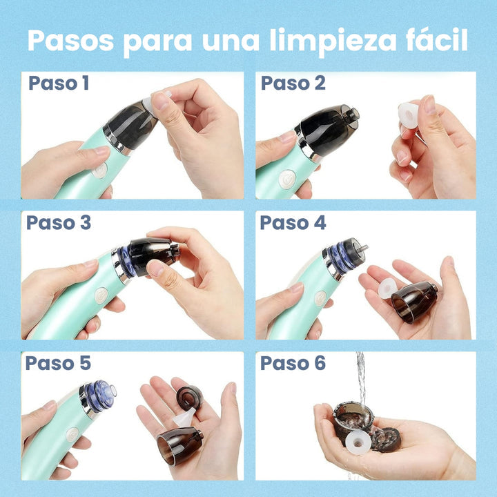 Breezy® Aspirador Nasal Portátil para Bebés ¡Ayuda a tu bebé a respirar libremente en segundos! 🔥 3