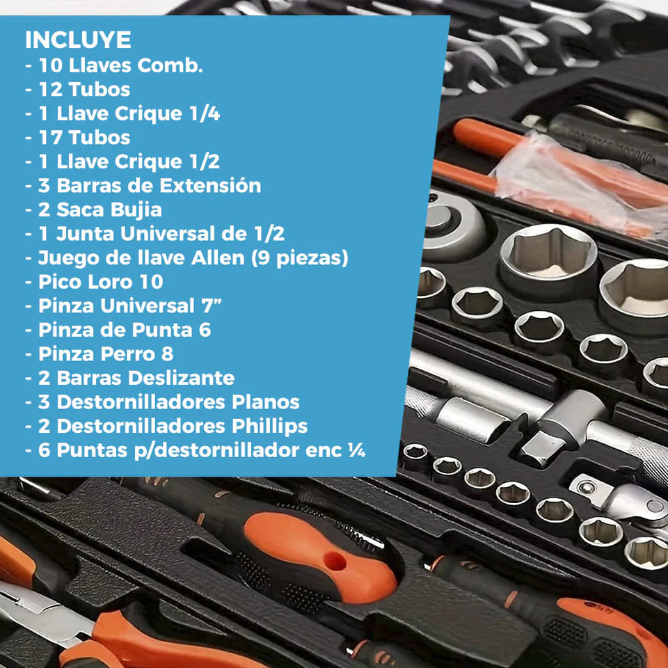 CAJA DE HERRAMIENTAS MAX PROFESIONAL  DE 3 NIVELES | INCLUYE 85 PIEZAS 🛠️ 1