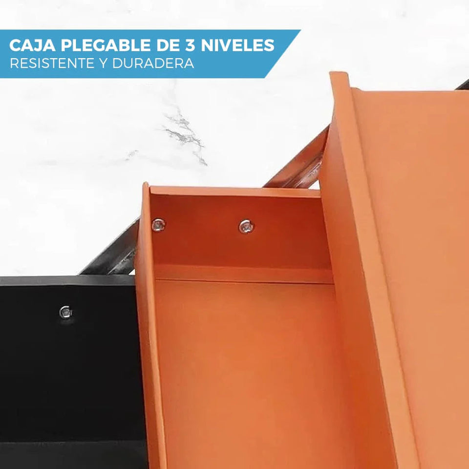 CAJA DE HERRAMIENTAS MAX PROFESIONAL  DE 3 NIVELES | INCLUYE 85 PIEZAS 🛠️ 3