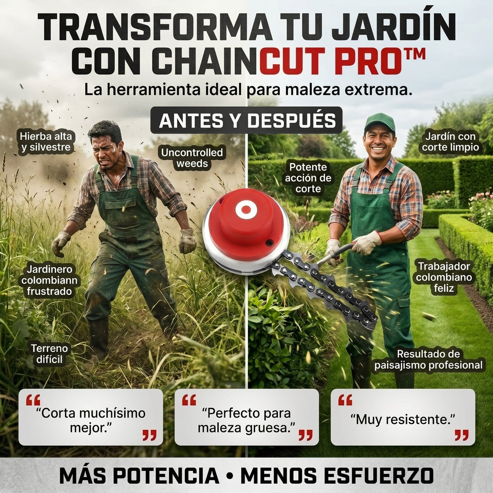 ChainCut PRO™ Cabezal de cadena para guadaña 2