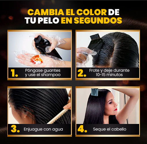 SHAMPOO DISSAR® CUBRE CANAS UNISEX 2 EN 1 1