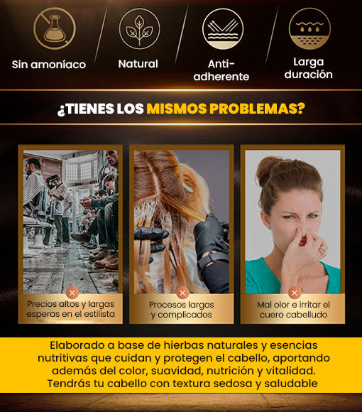 SHAMPOO DISSAR® CUBRE CANAS UNISEX 2 EN 1 2