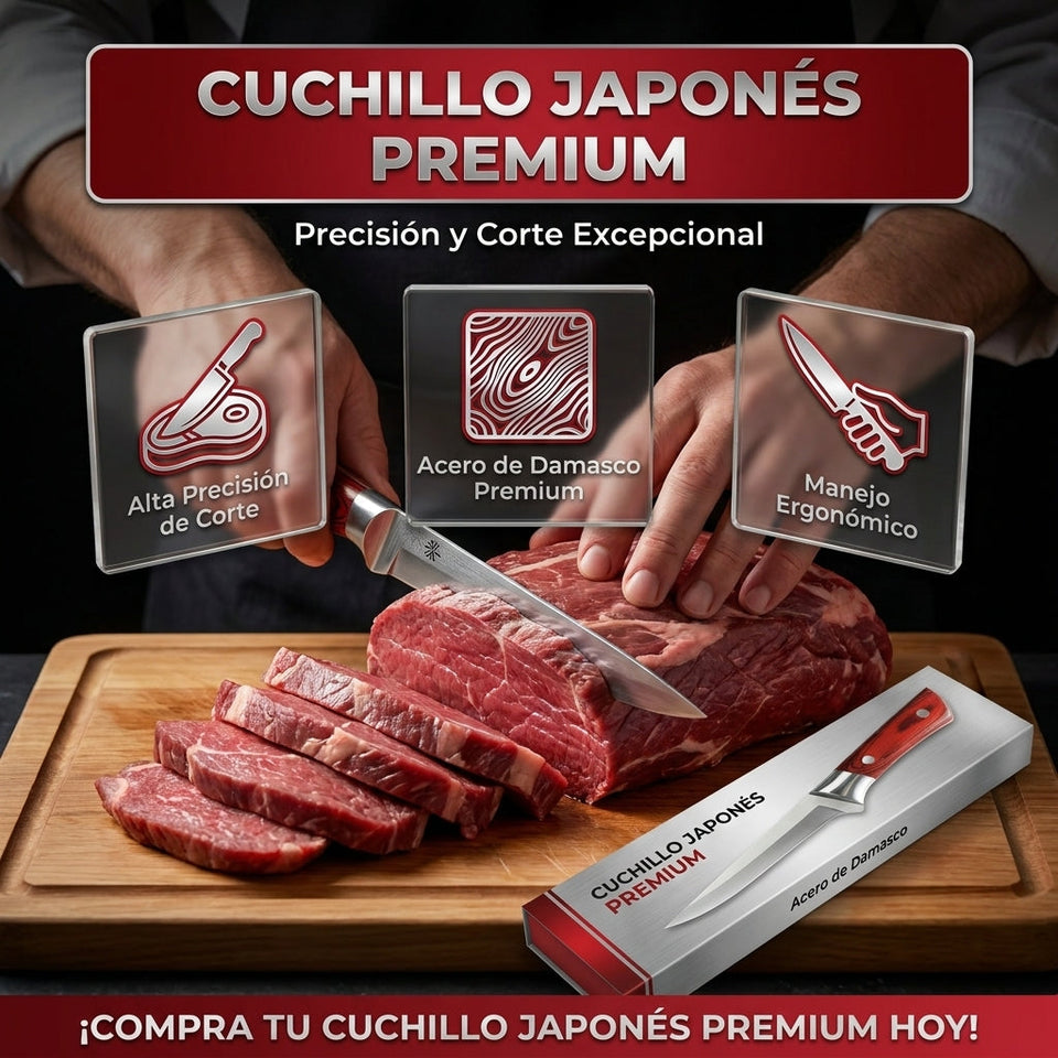 Cuchillo japonés Premium 3