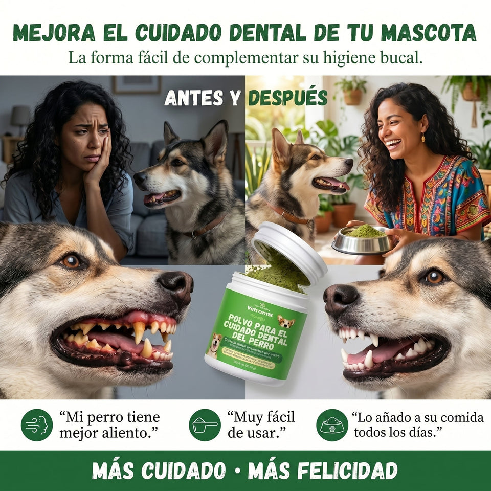 Dog Dental Care Powder™ cuidado dental para perros 1