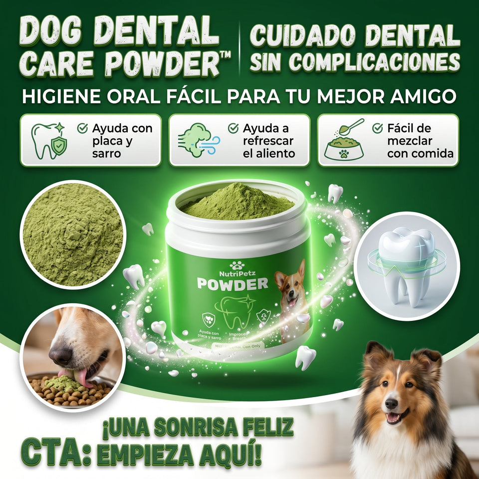 Dog Dental Care Powder™ cuidado dental para perros 2