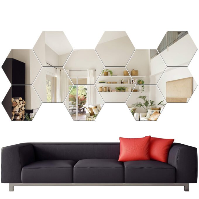 Espejos Decorativos Hexagonales flexy ® X6 unid. 1