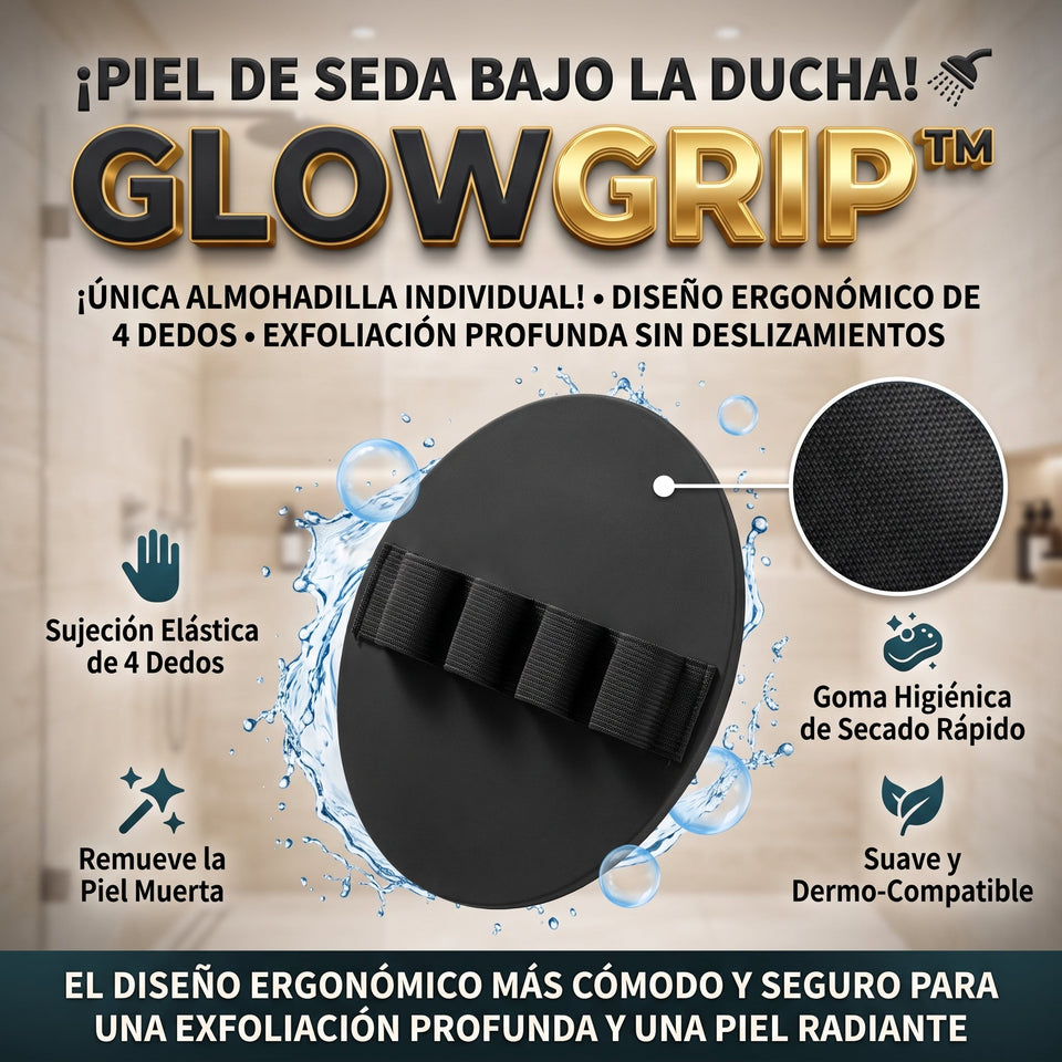 GlowGrip™ Guantes Exfoliantes de Goma Premium 2x1 3