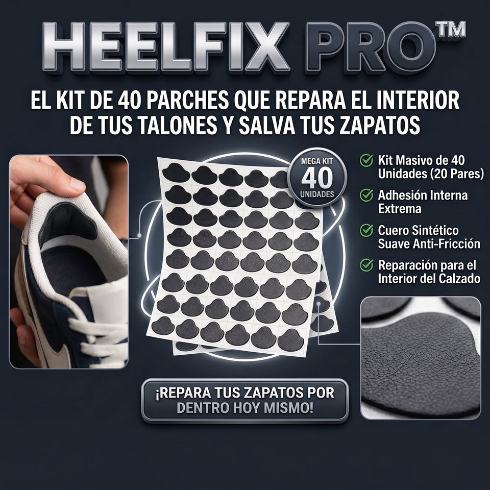 HEELFIX PRO™ Parches Autoadhesivos de Reparación Intensiva 20 Pares