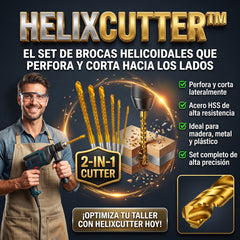 HELIXCUTTER™ Set de Brocas de Corte Lateral y Fresado HSS — 1