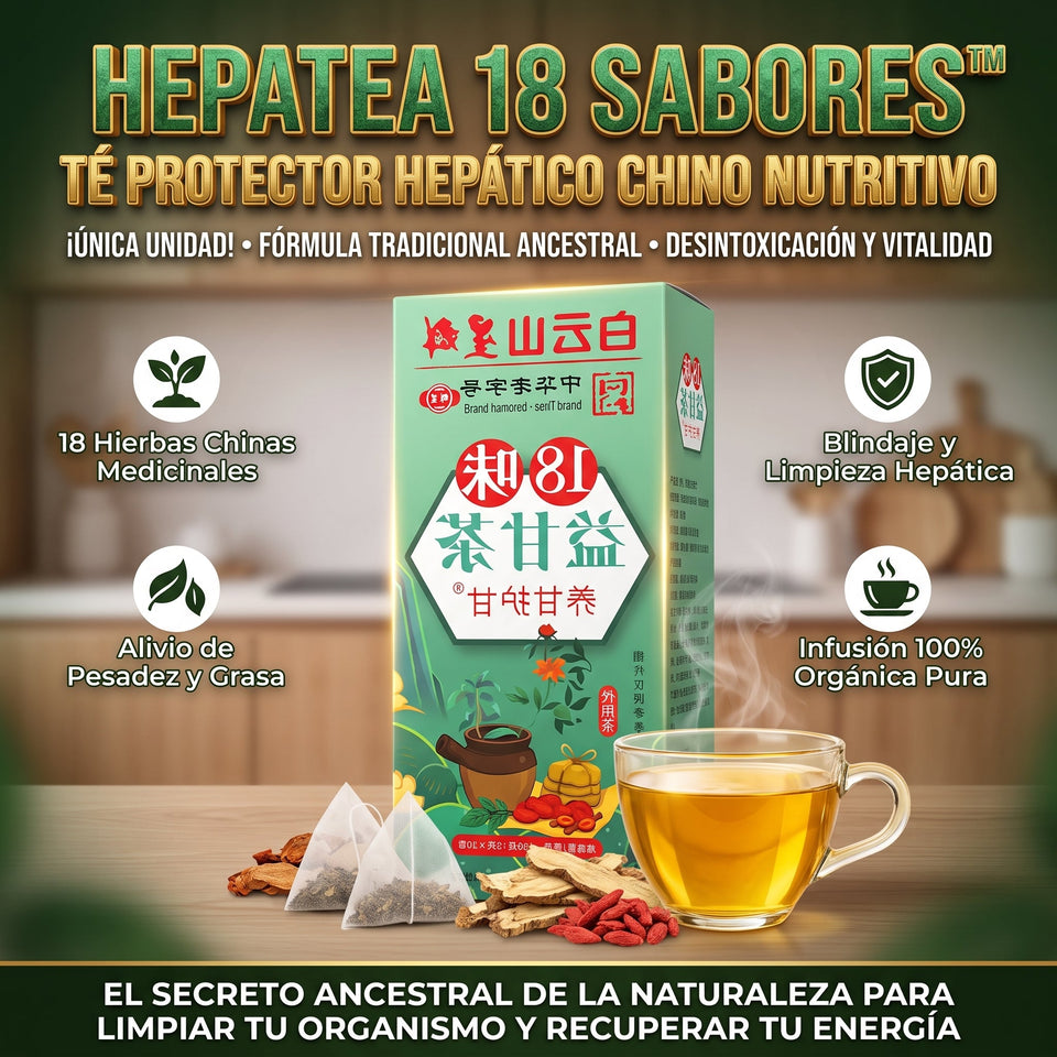 HepaTea 18 Sabores™ Té Protector Hepático Chino 3