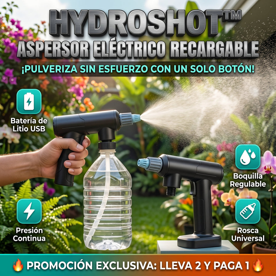 HydroShot™ Pistola Pulverizadora LLEVA 2X1 2