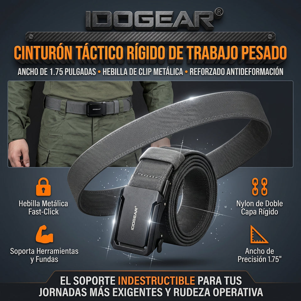 IDOGEAR® cinturón táctico rígido de trabajo pesado 3