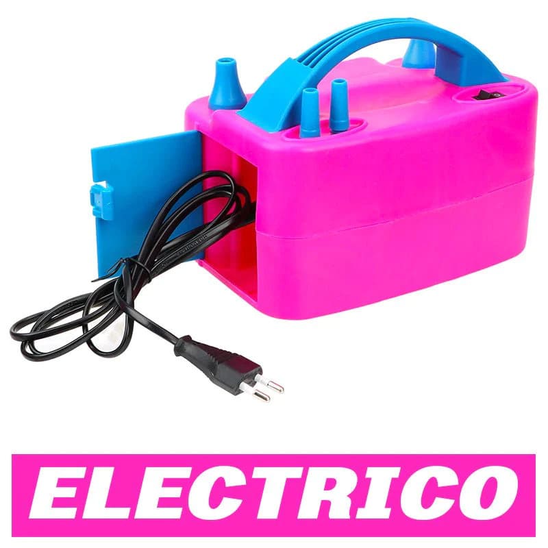 Inflador De Globos Eléctrico 2 Inyectores 2
