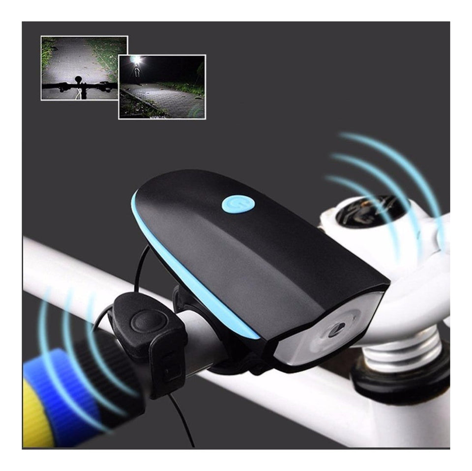 Litex™  Linterna de bicicleta con Bocina 3