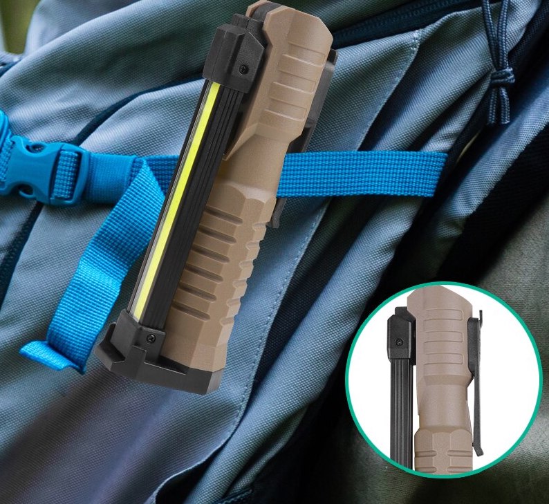 Luz De Trabajo Plegable Recargable Por Usb,led Multifunción 2