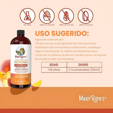 Multivitamínico líquido + Lustriva®
