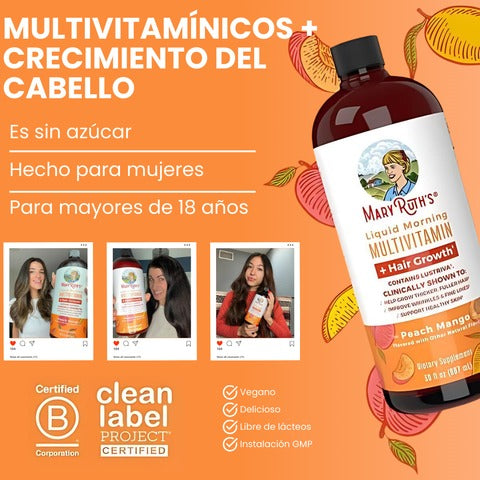 Multivitamínico líquido + Lustriva® 3