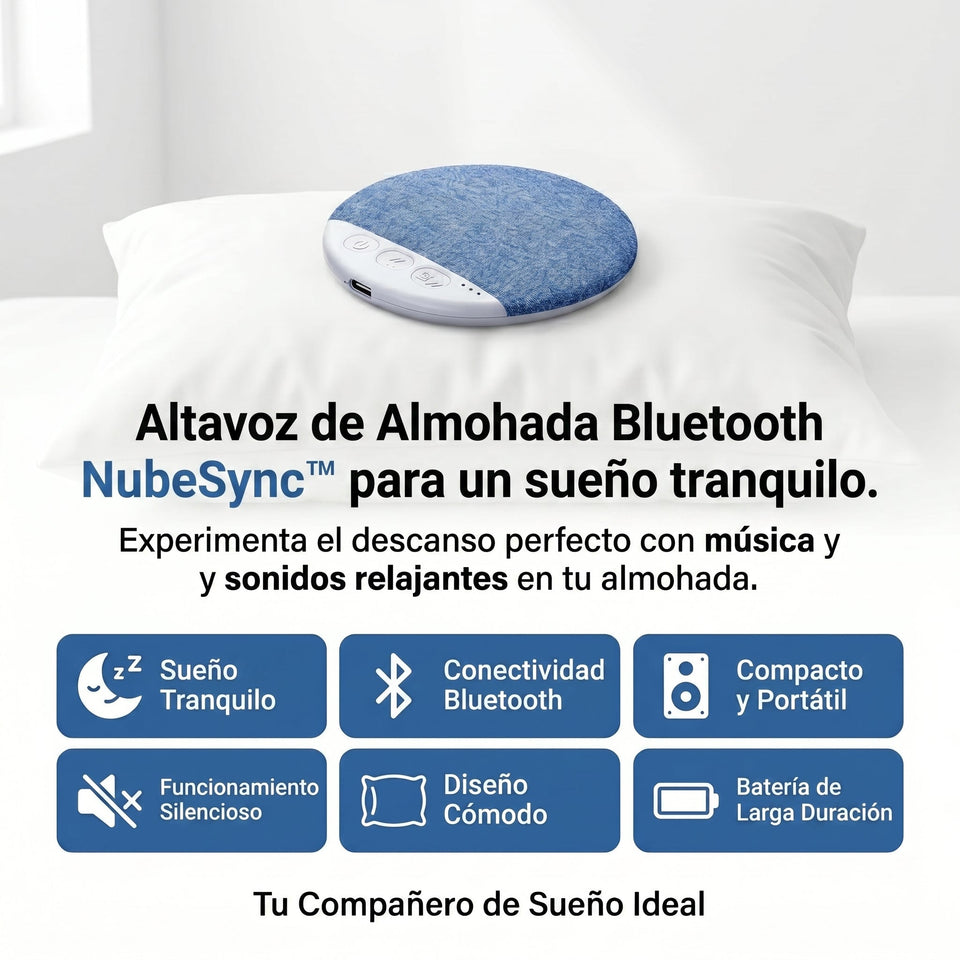 NubeSync™ altavoz de almohada potente 3