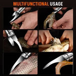 PRO KNIFE Pelador de camarones multiusos 3