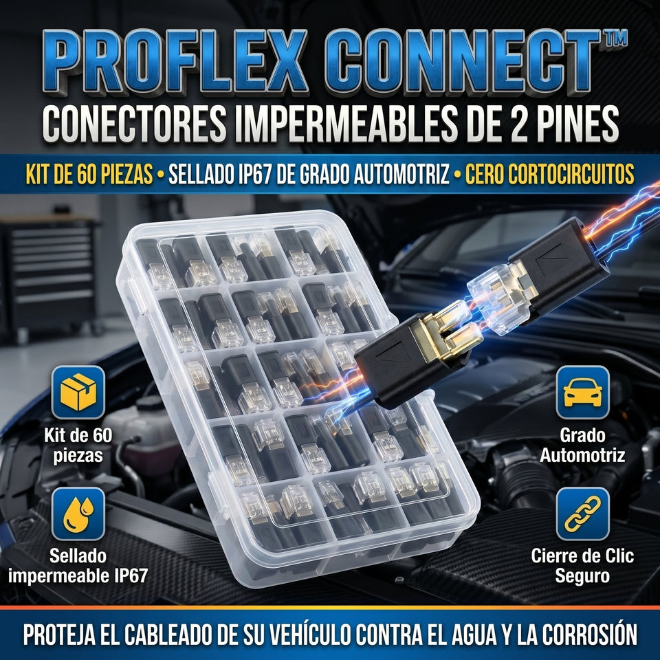 PROFLEX CONNECT™ Conector de cable automotriz x 60 pcs 2