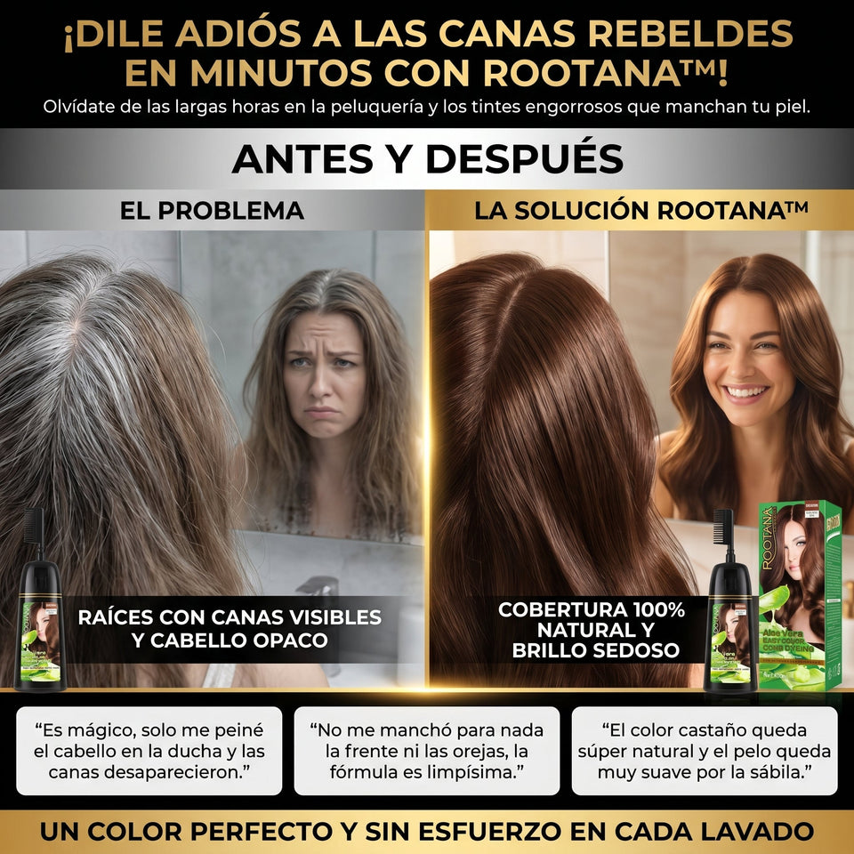 Rootana™ Shampú colorante para el cabello 3