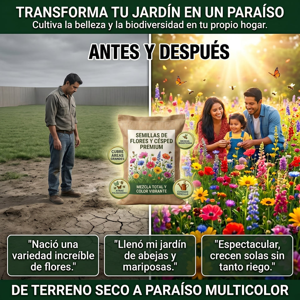 Semillas PREMIUM de Flores Mixtas 2