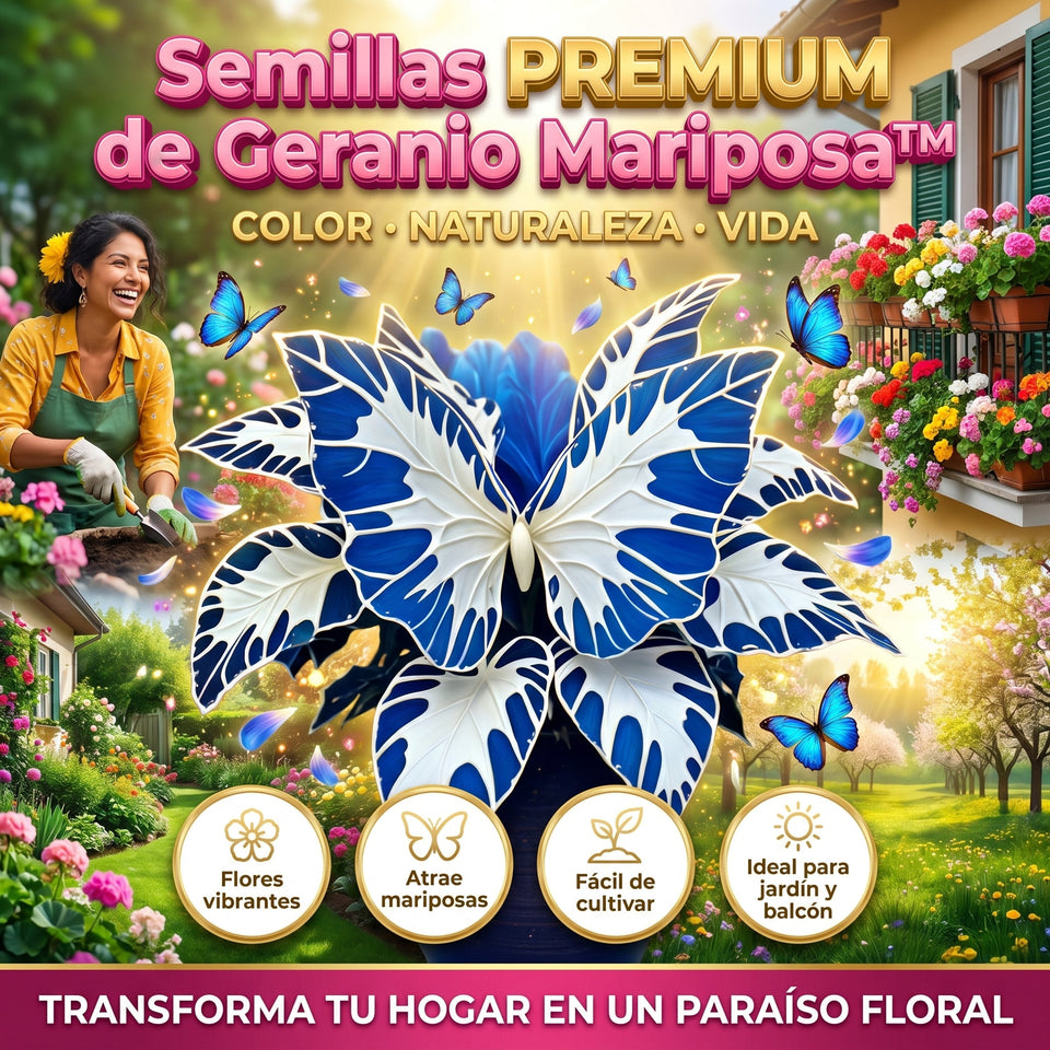 Semillas PREMIUM de Geranio Mariposa 3