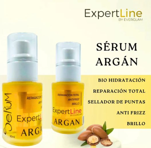 SERUM EXPERTLINE ® DE ARGAN PARA CABELLO 1
