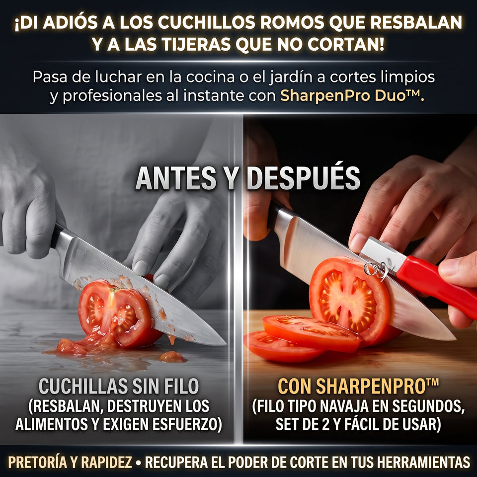 SHARPENPRO™ Set de 2 Afiladores Portátiles para Cuchillos x 2 und 1