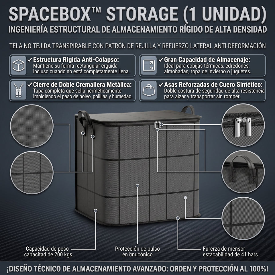 SPACEBOX™ Cesta Rígida Organizadora de Almacenamiento 2