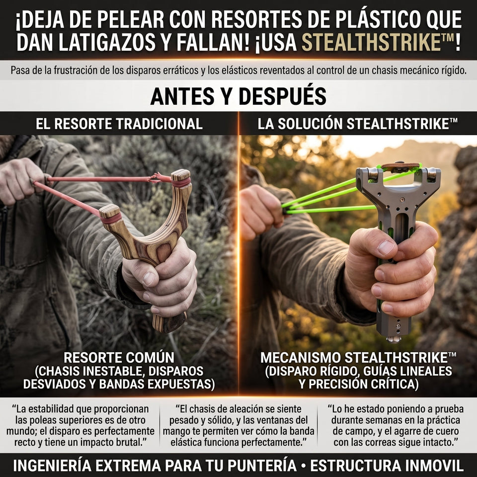 StealthStrike™ Resortera Mecánica de Alta Precisión 1