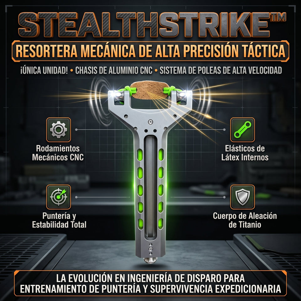 StealthStrike™ Resortera Mecánica de Alta Precisión 3
