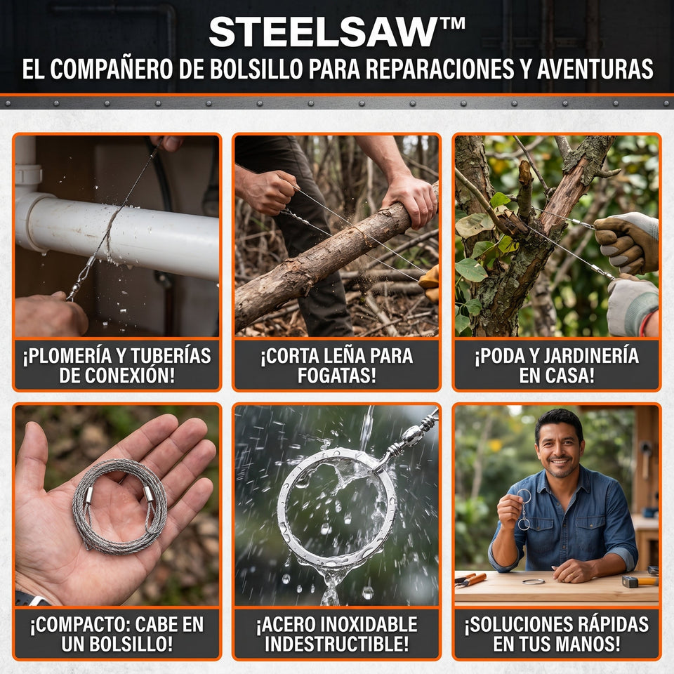 SteelSaw™ Sierra de Alambre de Alta Resistencia 2