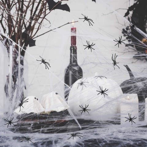 Telaraña Halloween Decoración Tela De Araña Adorno 1