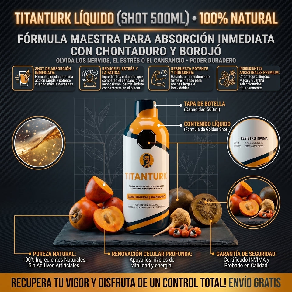 TITANTURK™ Bebible Potenciador Masculino 2
