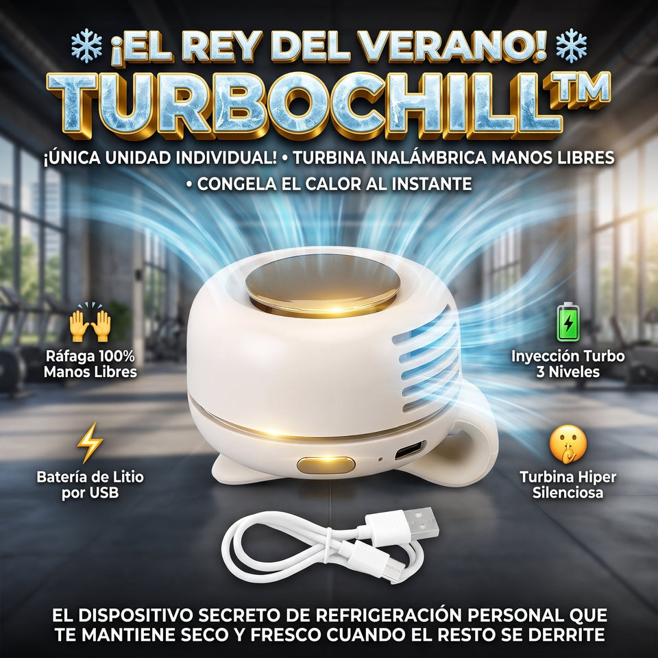 TurboChill™ Ventilador de Cintura Manos Libres 3
