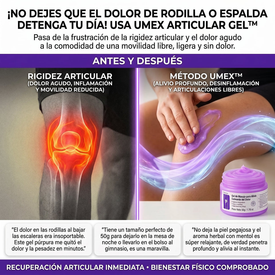 Umex Articular Gel™ Gel de Masaje de Alivio Articular 1