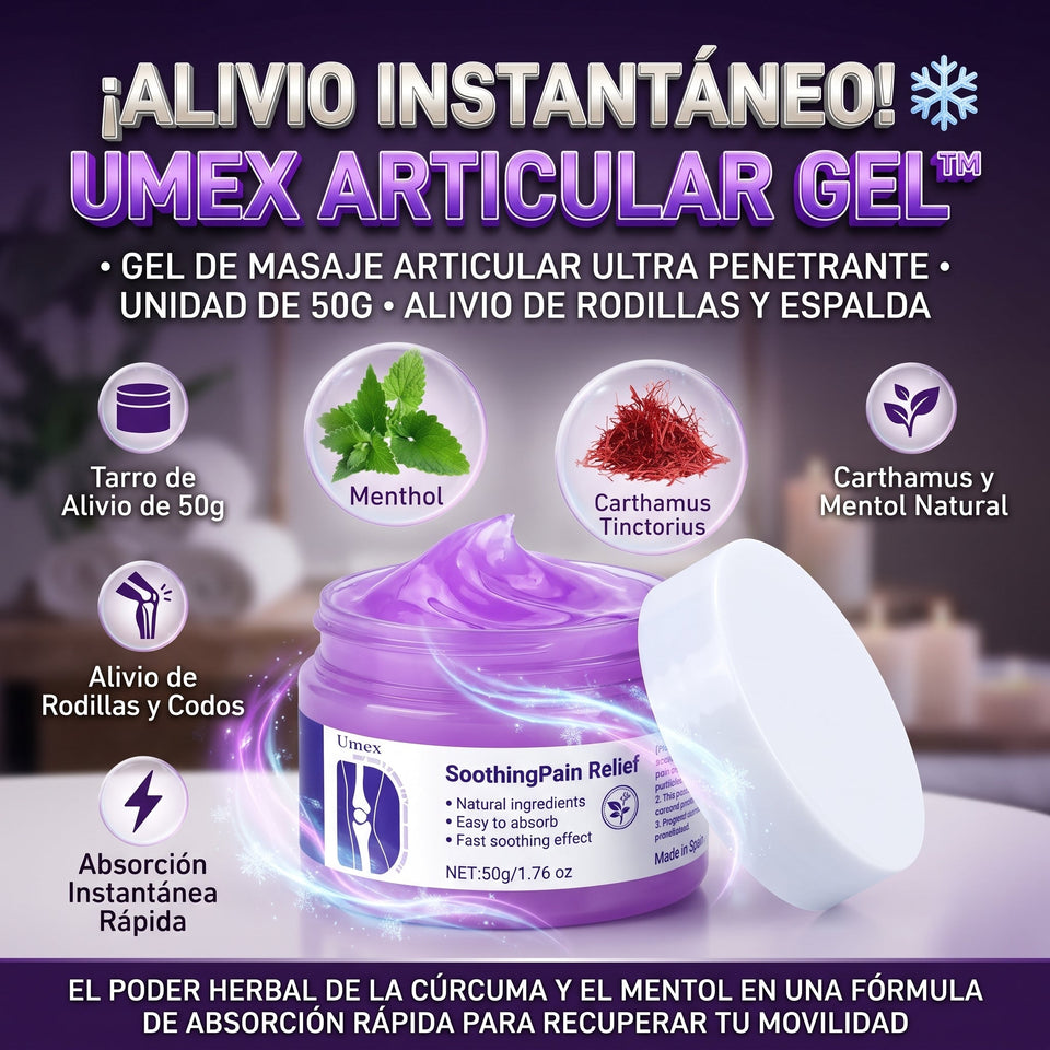 Umex Articular Gel™ Gel de Masaje de Alivio Articular 3