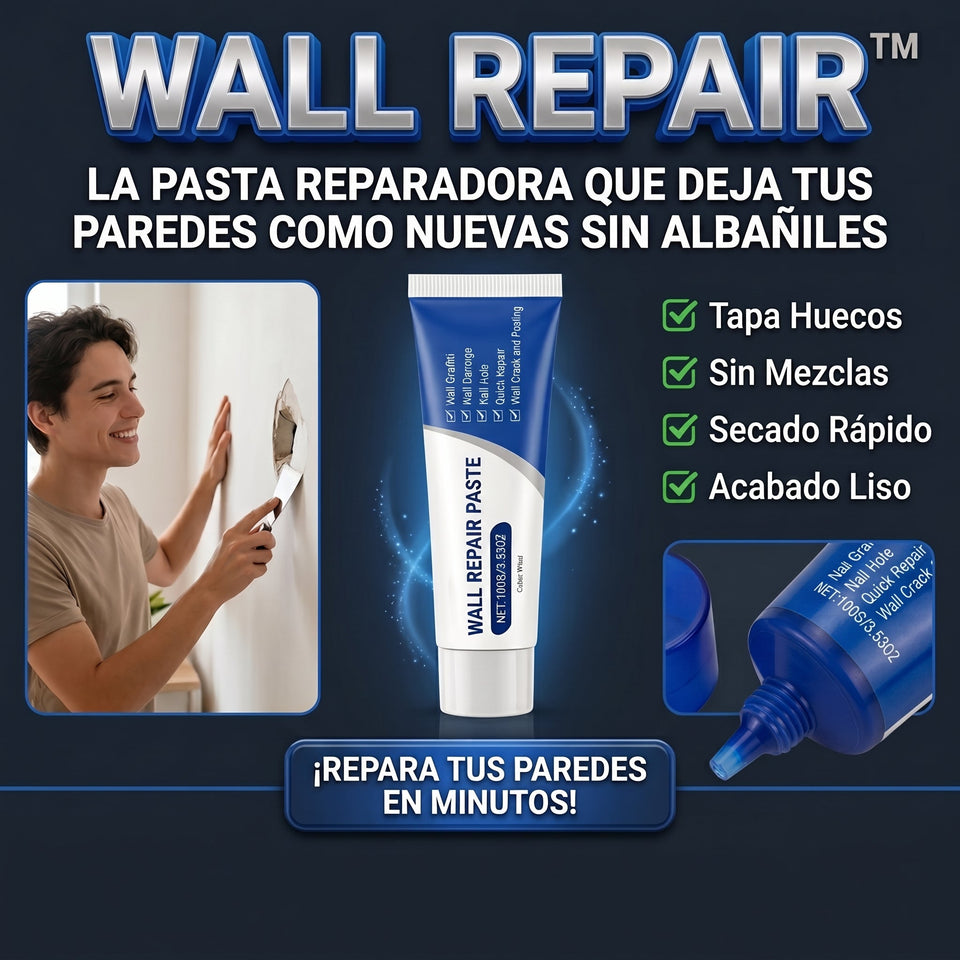 WALL REPAIR™ Pasta Reparadora de Paredes Tubo de 100g