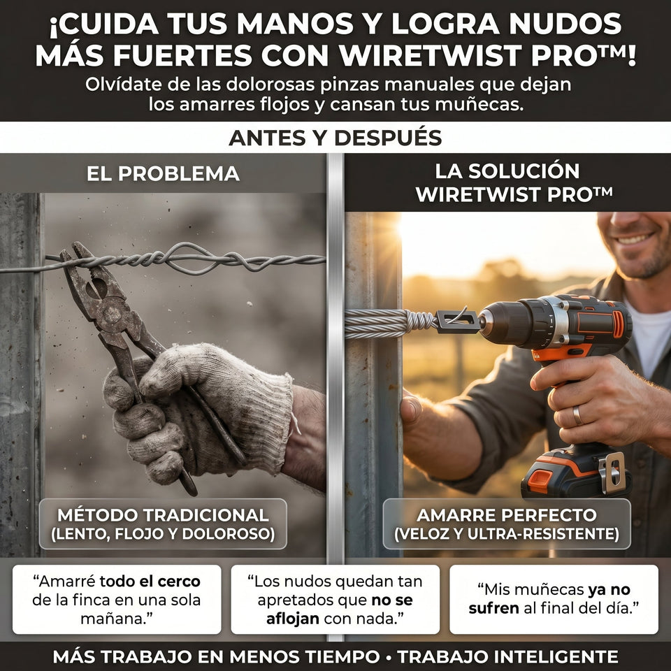 WireTwist PRO™ Herramienta Torcedora de Alambre para Taladro 3