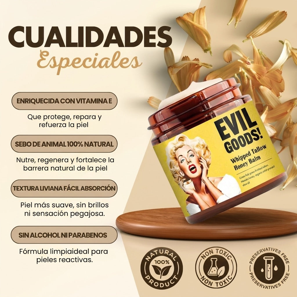Evil Goods — Bálsamo de Sebo de Res y Miel