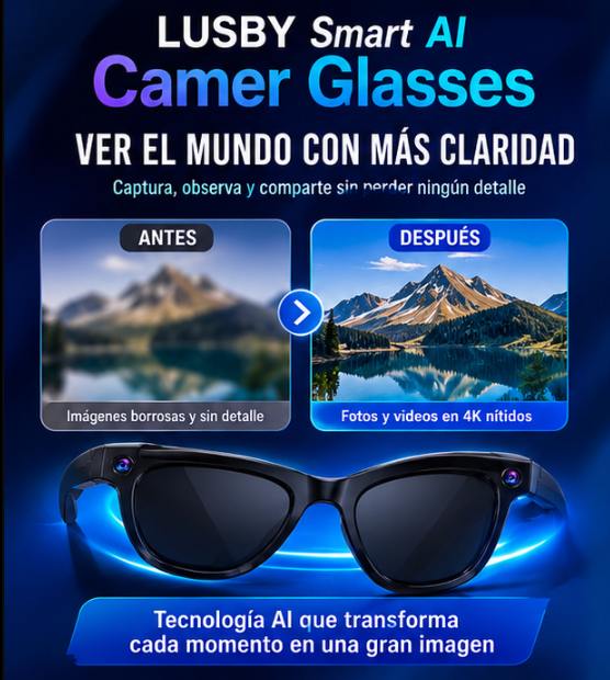 Gafas Inteligentes AI LUSBY