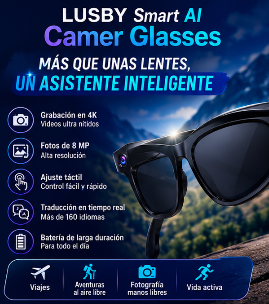 Gafas Inteligentes AI LUSBY