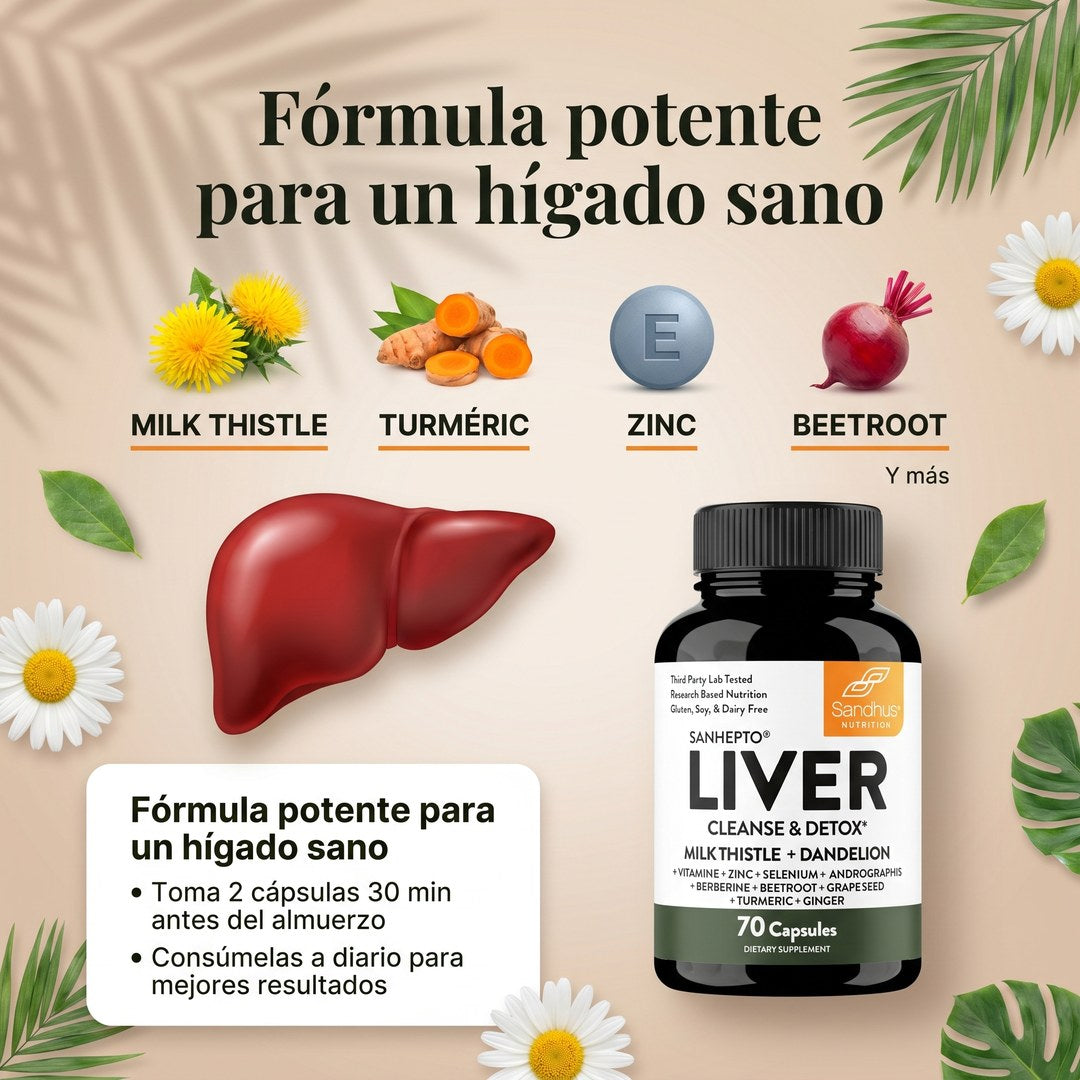 Liver Detox — Limpieza y Reparación del Hígado