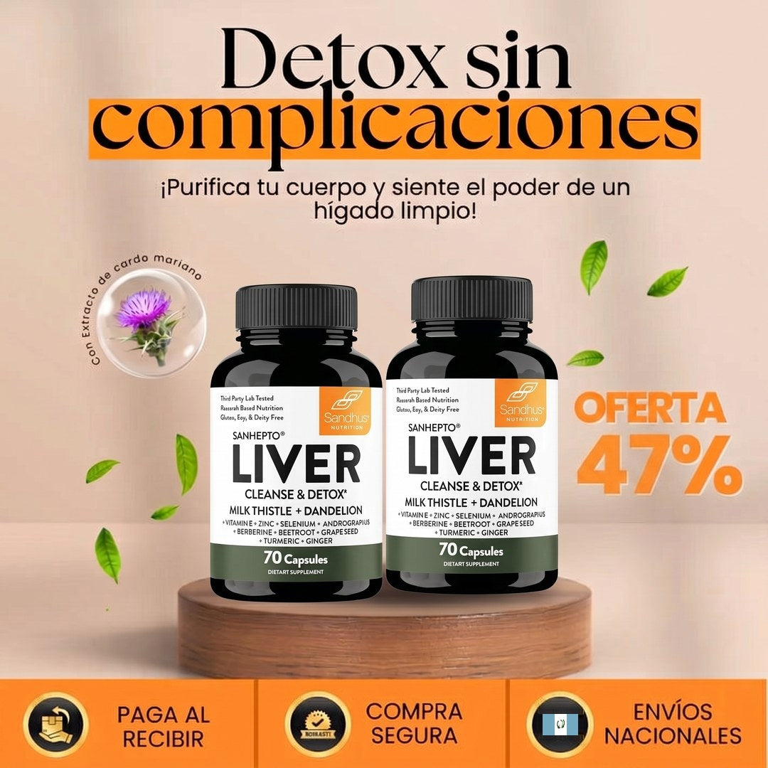Liver Detox — Limpieza y Reparación del Hígado
