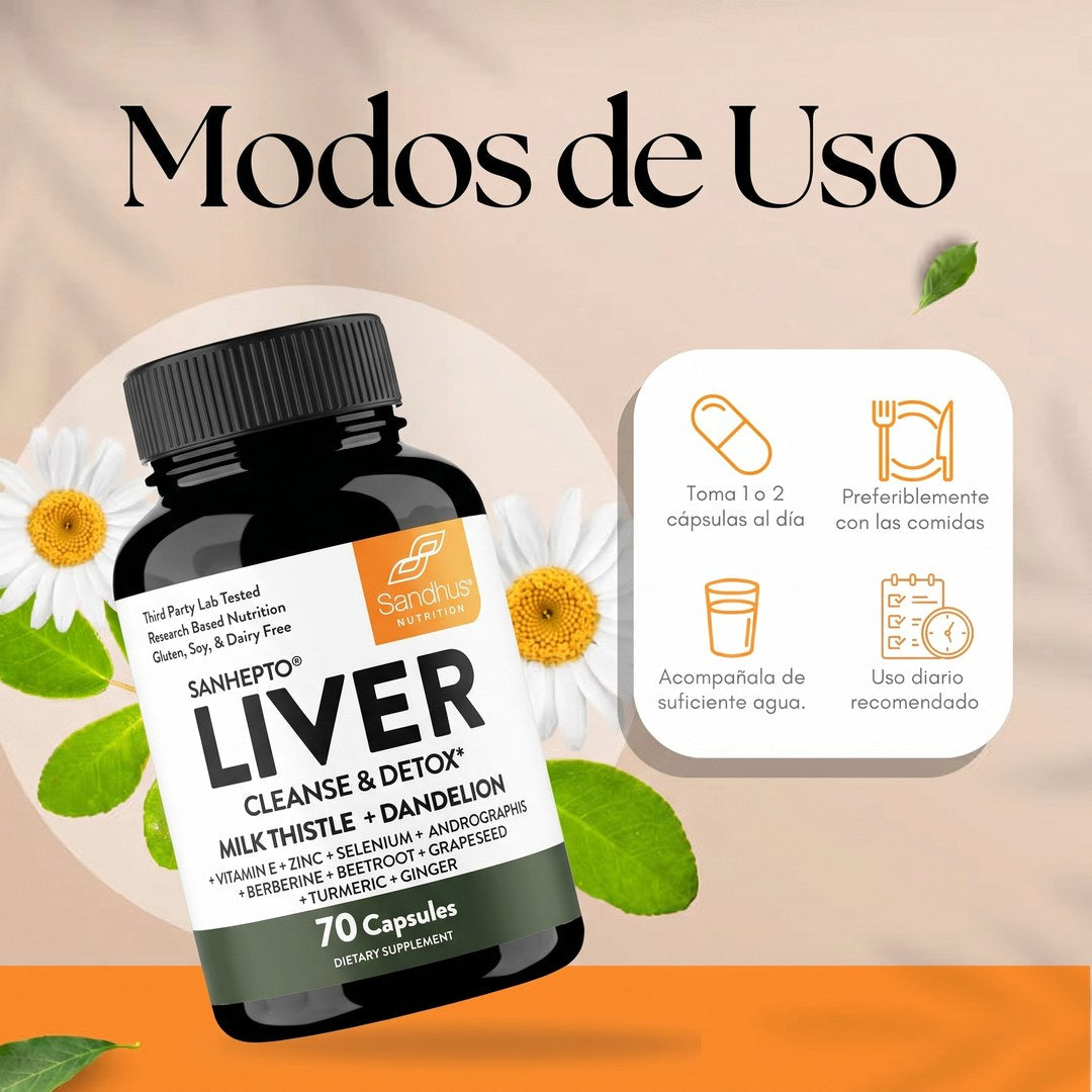 Liver Detox — Limpieza y Reparación del Hígado
