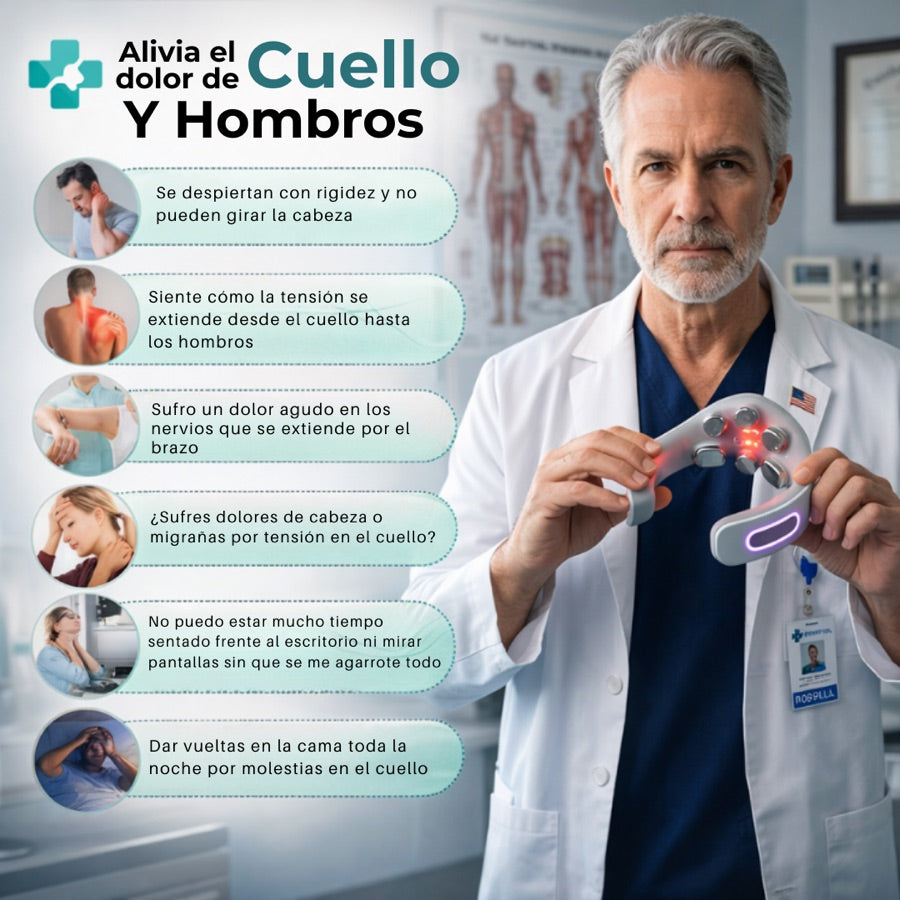 MagicPro 4.0 — Masajeador Cervical 4-en-1