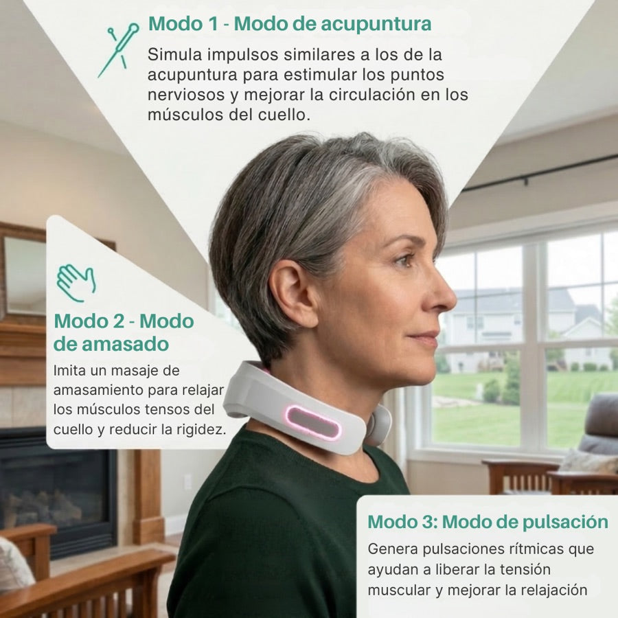 MagicPro 4.0 — Masajeador Cervical 4-en-1